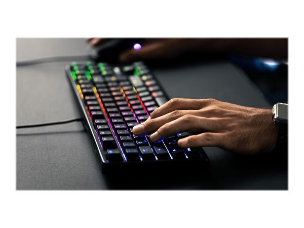 Cherry G80-3000N RGB - Cablato - USB - Interruttore a chiave meccanica - AZERTY - LED RGB - Nero