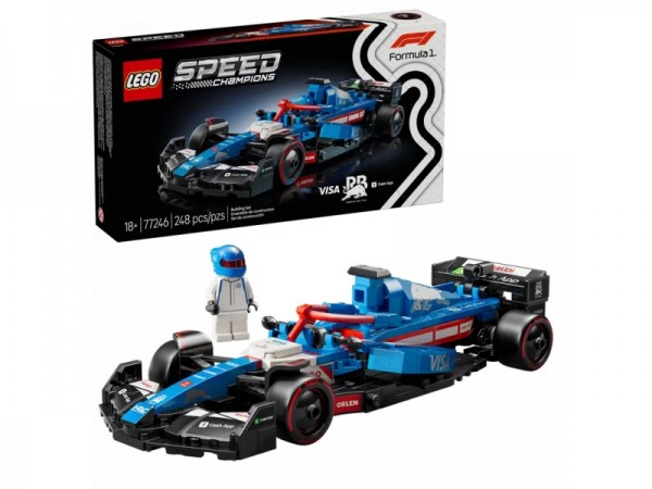 LEGO 77246 Speed Champions Visa Cash App RB VCARB 01 F1 Rennauto
