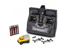 Carson RC 500504146 MB Unimog U406 Zweiwegefahrzeug 1 87 RC Modell-LKW Elektro Straßenmodell