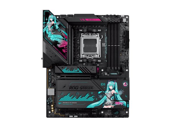 ASUS Rog Strix X870E-H Gaming Wifi7 Hatsune Miku Edition - Scheda madre - AMD Sockel AM5 (Ryzen Zen4