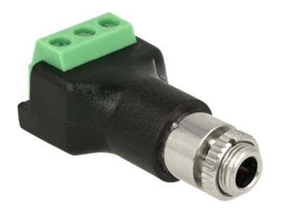 Delock Adapter Terminalblock> Klinke - Adattatore - Audio/multimedia