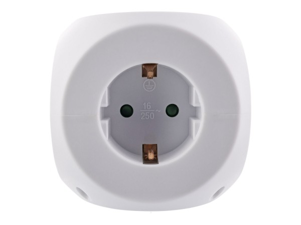 InLine Charging Cube - 3x contatto di terra - 2x USB-C - 2x USB-A - bianco - 2m