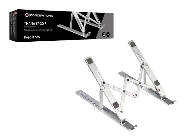 Conceptronic THANA Ergo F - Notebook-Staender - 39.6 cm 15.6"
