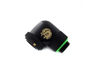 Bitspower International Bitspower BP-MBE90RML - Ottone - Nero - 1/4" - 90° - Liquido