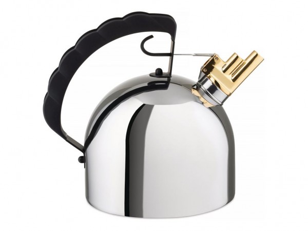 Alessi 9091 FM - 2 L - Acciaio inossidabile - Nero - Acciaio inossidabile - Poliammide - 165 mm