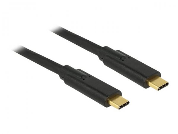 Delock 85527 - 2 m - USB C - USB C - USB 3.2 Gen 1 (3.1 Gen 1) - 5 Gbit/s - Nero