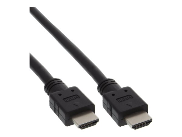 InLine Cavo HDMI-High Speed - nero - maschio / maschio - 0,5m