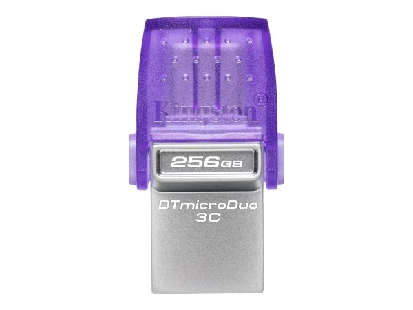 Kingston DataTraveler 256GB microDuo 3C 200MB/s dual USB-A + USB-C - 256 GB - USB Type-A / USB Type-