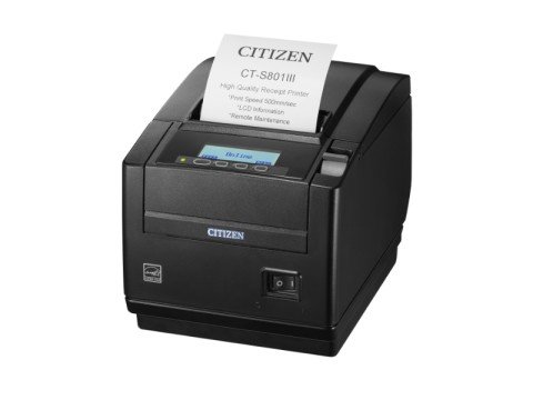 Citizen CT-S801III Thermal Printer USB+ Option - Stampanti pos - Stampa a trasferimento termico