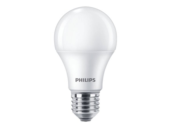 Signify Philips Lampadina 75 W A60 E27 x4 - 10,5 W - 75 W - E27 - 1055 lm - 15000 h - Bianco caldo