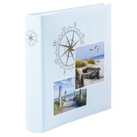 Hama Compass - Blu - Marrone - Verde - 400 fogli - 10 x 15 cm - Bianco - 100 fogli - 300 mm
