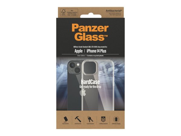 PanzerGlass ® HardCase iPhone 14 Plus | Clear - Cover - Apple - Apple - iPhone 14 Plus - Trasparente