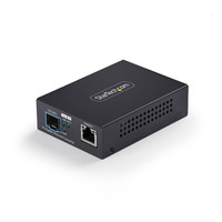StarTech.com 10GbE Sfp+ Fiber Media Converter 10 Gigabit Ethernet RJ-45 to 10GBase-X - Kvm switch