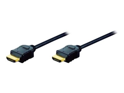 DIGITUS HDMI High Speed con cavo di collegamento Ethernet - 10 m - HDMI tipo A (Standard) - HDMI tip
