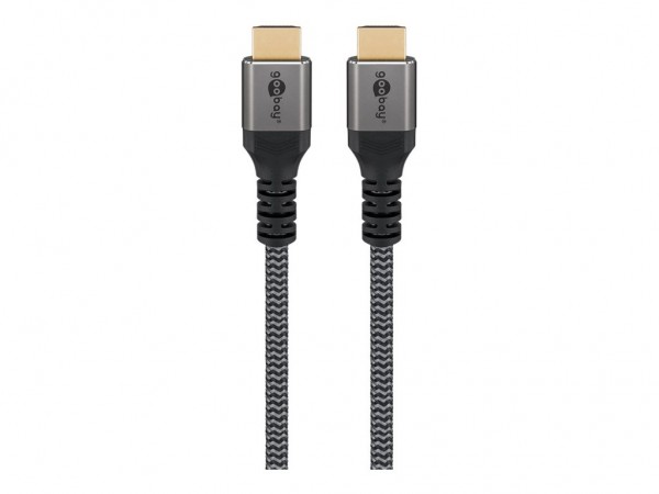 Goobay 64999 - 0,5 m - HDMI tipo A (Standard) - HDMI tipo A (Standard) - Compatibilità 3D - 48 Gbit/