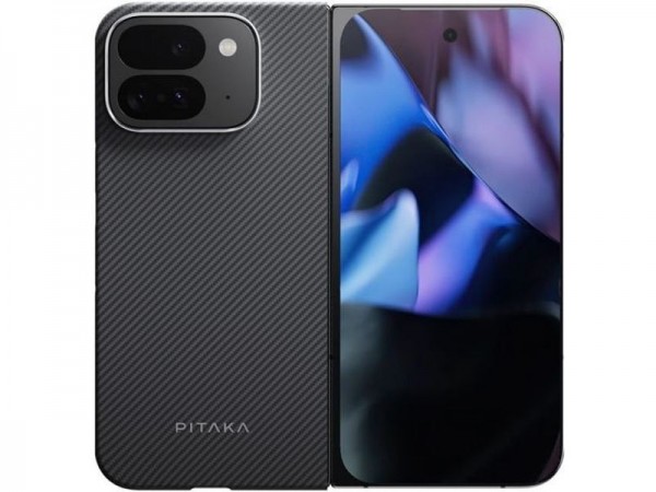 iPitaka MagEZ Case 5 for Google Pixel 9Pro Fold Black/Grey Twill
