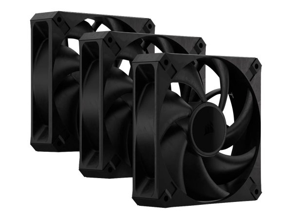 Corsair RS120 Max Triple Pack - Gehäuseluefter - 120 mm Packung mit 3 - Case fan - 29,5 dB
