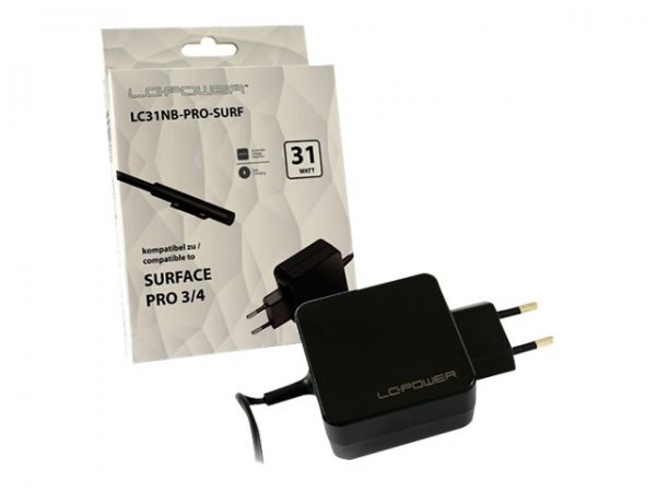 LC-Power LC31NB-PRO-SURF - Computer portatile - Interno - 110 - 240 V - 50/60 Hz - 31 W - 12 V