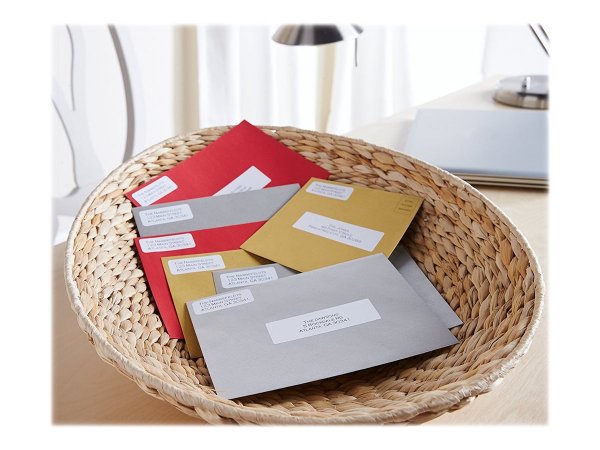 Dymo LW etichette per indirizzi grandi | 36 mm x 89 mm | rotolo da 2600 etichette facilmente staccab