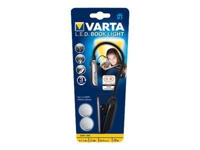 Varta 16618101421 - Clip Taschenlampe - Schwarz - Silber - Kunststoff - LED - 1 Lampen - 9 lm