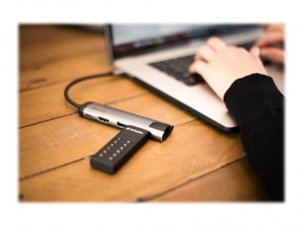 Verbatim Keypad Secure USB 3.1 Gen 1 USB-C 49431 - USB-Stick - 64 GB