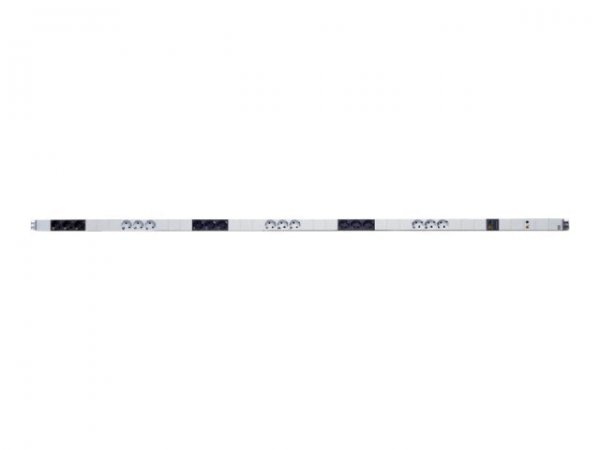 DIGITUS Ciabatta con profilo in alluminio e protezione integrata dalle sovratensioni - spina di sicu