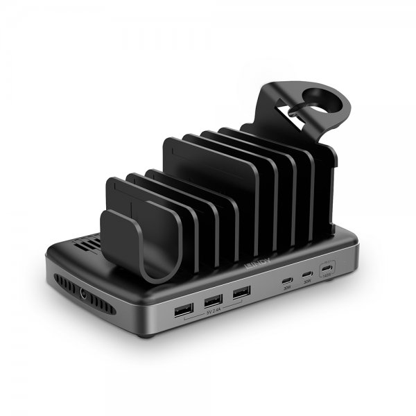 Lindy 160W 6 Port USB-Ladestation