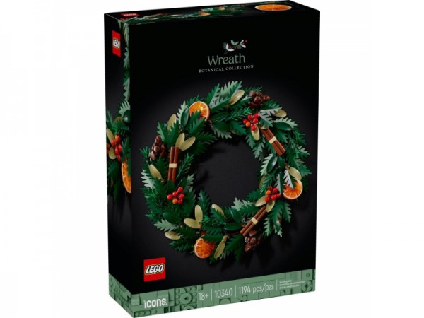 LEGO 10340 Icons Weihnachtskranz