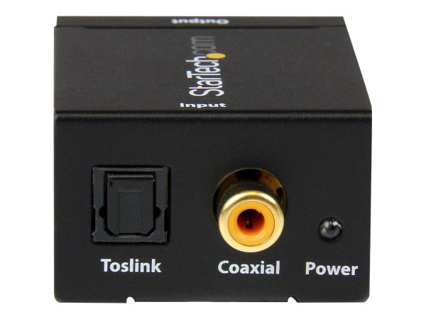 StarTech.com Convertitore audio da coassiale digitale SPDIF o ottico Toslink a RCA stereo - 32 - 44.