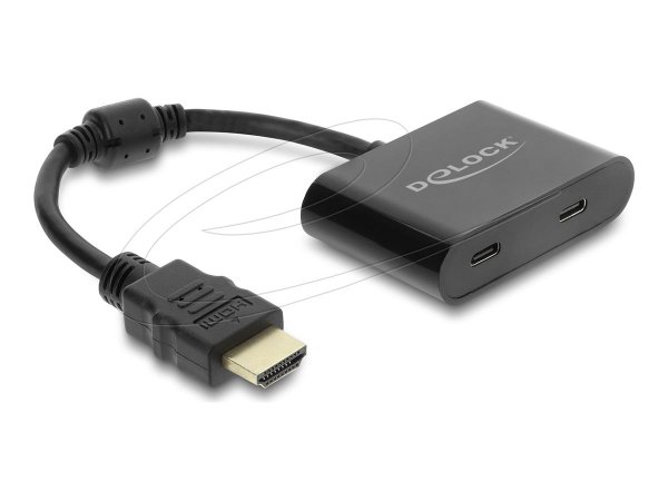 Delock Adapter HDMI Stecker zu USB Type-C - Adattatore - Digitale/dati