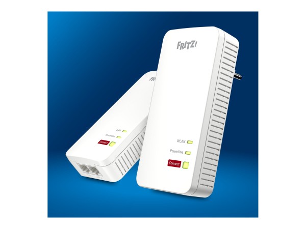 AVM FRITZ!Powerline 1240 AX WLAN Set - 1200 Mbit/s - Gigabit Ethernet - 10,100,1000 Mbit/s - Wi-Fi 6