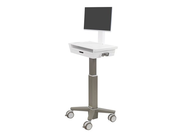 Ergotron CareFit Slim 2.0 - Carrello multimediale - Grigio - Bianco - Alluminio - Plastica - Acciaio