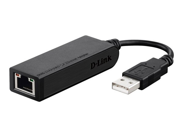 D-Link DUB-E100 - Cablato - USB - Ethernet - 100 Mbit/s - Nero