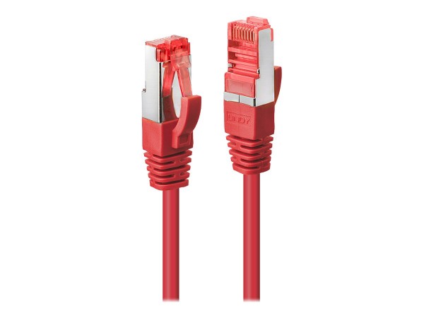 Lindy 47735 - 3 m - Cat6 - S/FTP (S-STP) - RJ-45 - RJ-45 - Rosso