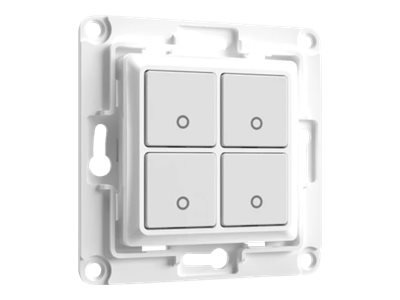 Shelly Wall Switch 4 - Pulsanti - Bianco - Shelly 1 - Shelly i4 - Shelly 2.5 - Shelly Plus Series -