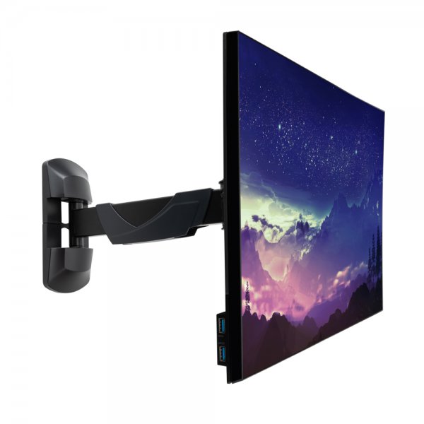 Lindy Fixed Single Display Wall Mount - Kit di montaggio