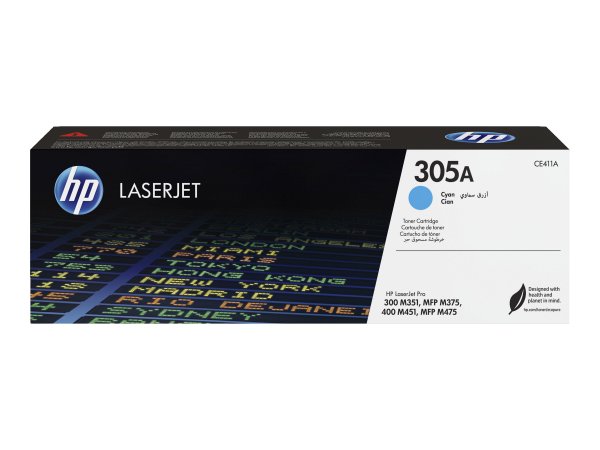 HP Color LaserJet 305A - Unità toner Originale - Ciano - 2600 pagine