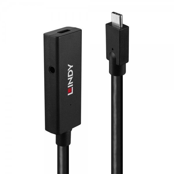 Lindy 43364 - 5 m - USB C - USB C - USB 3.2 Gen 2 (3.1 Gen 2) - 10 Gbit/s - Nero