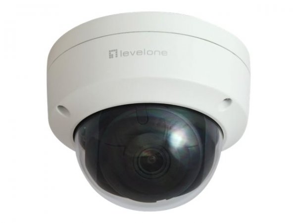 LevelOne IPCam FCS-3403 Dome Out H.265 IR 9W PoE - Network camera