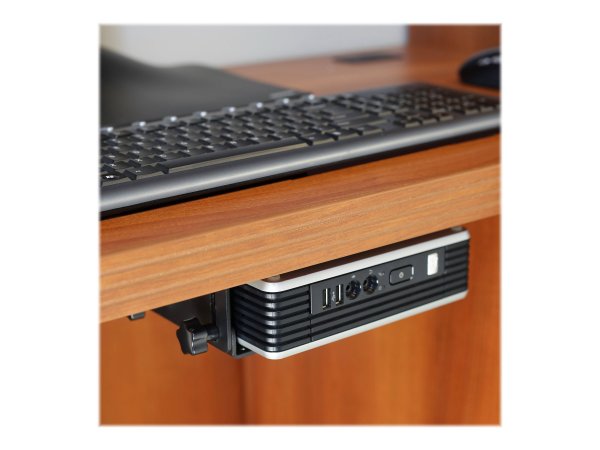 Ergotron 80-107-200 - Supporto per CPU da tavolo - 2,7 kg - Nero - 700 g - 180 x 110 x 150 mm - 900