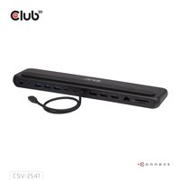 Club 3D Lade Dock DP1.4 Alt-Modus 12-1 USB-C 3xDisplay PD3.0 100W