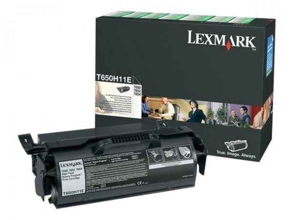 Lexmark T650H11E schwarz Toner - Originale - Ricarica
