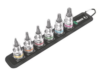 Wera Belt C 3 - Steckschlüssel-Satz - 1/2 Zoll - Metrisch - 6 Kopf/Köpfe - 25,30,40,45,50,55 mm