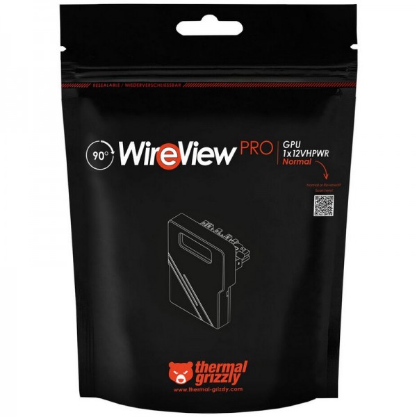 Thermal Grizzly WireView 90 Pro GPU 1x12VHPWR - Normal