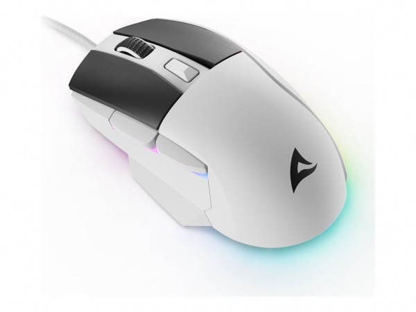 Sharkoon SKILLER Sgm35 Gaming-Maus weiß - Mouse - 6400 dpi