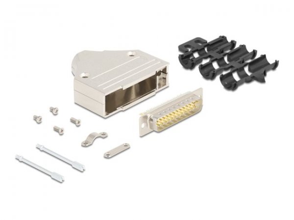 Delock Steckergehäuse Sub-D aus Metall Stecker - Cavo - Rete