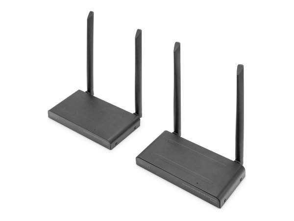 DIGITUS 4K Wireless HDMI KVM Extender Set - Cavo/adattatore - Digitale/display/video
