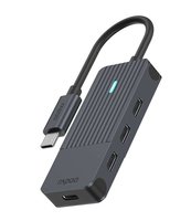 Rapoo UCH-4002 - USB tipo-C - USB tipo-C - Maschio - Nero - 0,017 m - 5 Gbit/s