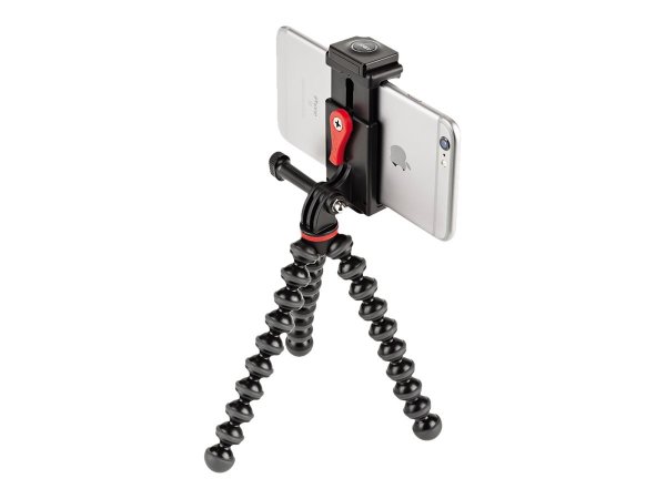 Joby GripTight Action Kit - 3 gamba/gambe - Nero - Rosso - 24 cm - 124 g