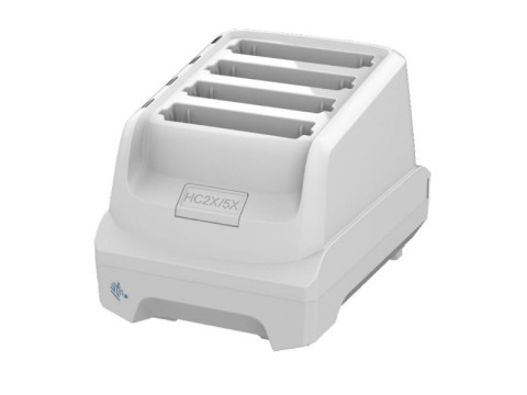 Zebra HC2X/HC5X HC white 4-slot BATT - Caricabatteria